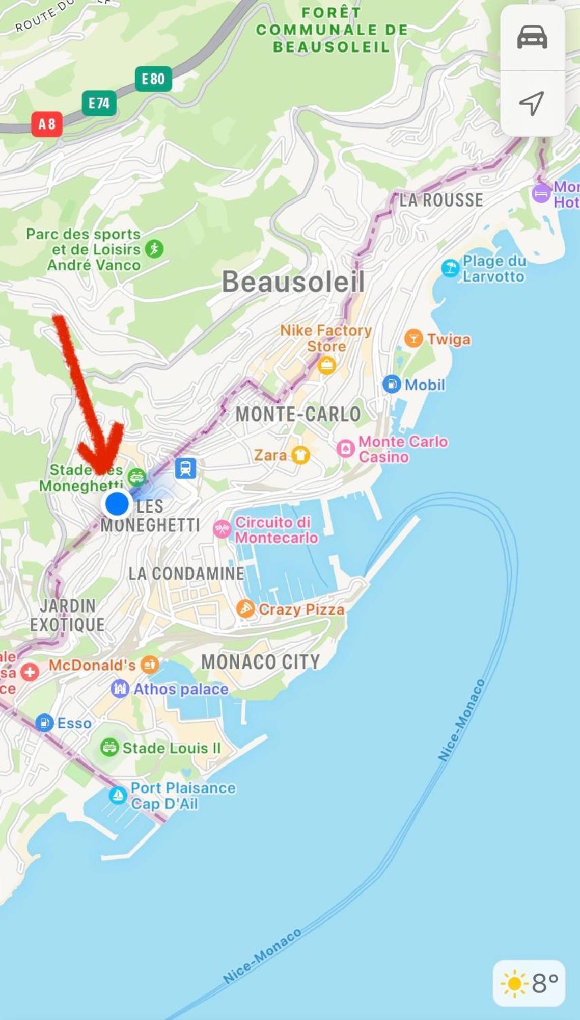 Monte Carlo Border One Bedroom Apartment *